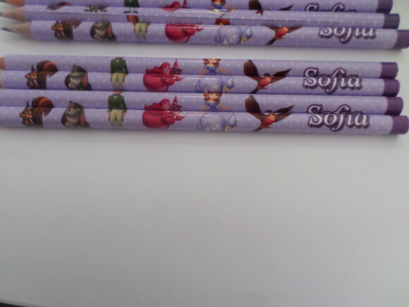Lápis Personalizados Princesa Sofia