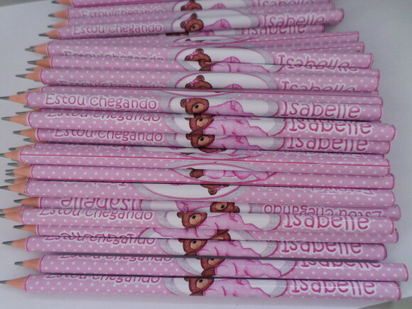 Lapis Personalizados Ursinha