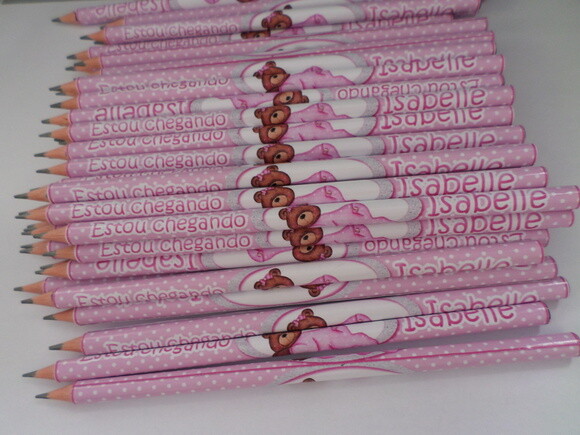 Lapis Personalizados Ursinha