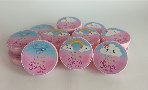 Latinha Personalizada Chuva de Amor