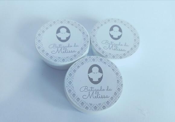 Latinha personalizada batizado
