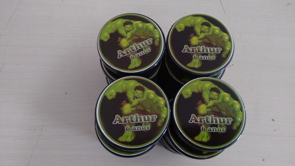 Latinha Personalizada Hulk
