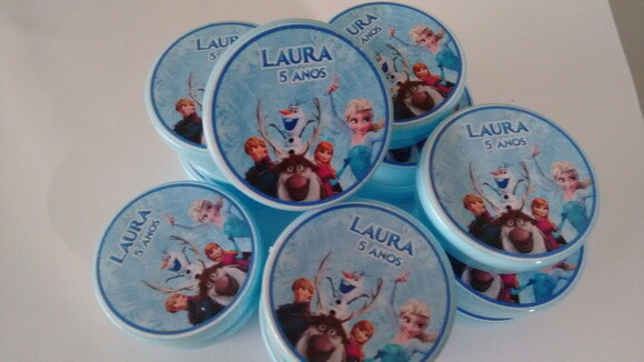 Latinha Personalizada Frozen