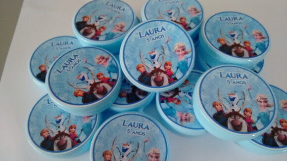 Latinha Personalizada Frozen