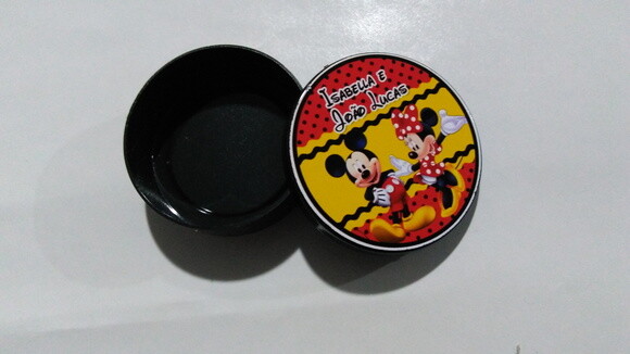 Latinha Personalizada Mickey e Minnie