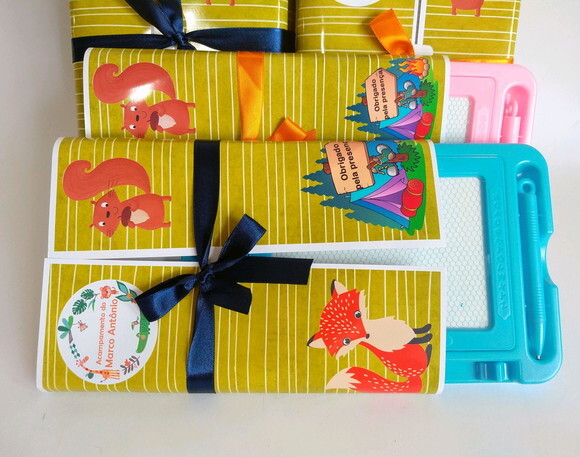 Lousa Mágica Personalizada Acampamento