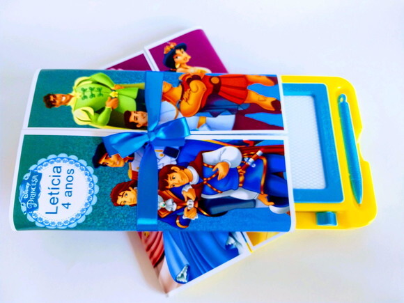 Lousa Mágica Personalizada as Princesas
