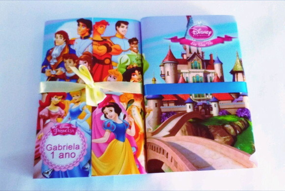 Lousa Mágica Personalizada as Princesas