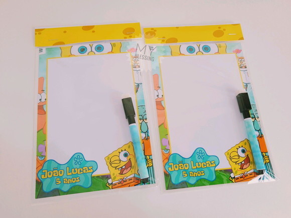 Lousa Magica Personalizada Bob Esponja