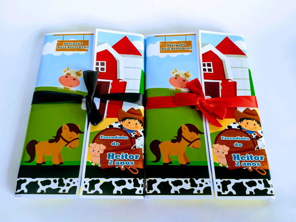 Lousa Mágica Personalizada Fazendinha