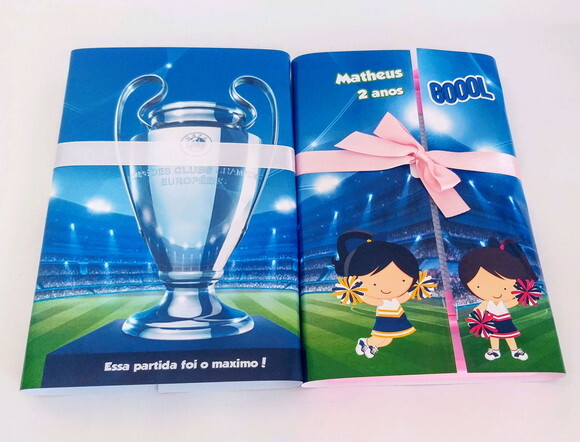 Lousa Mágica Personalizada Futebol