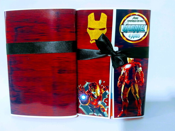 Lousa Mágica Personalizada Homem de Ferro