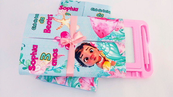 Lousa Mágica Personalizada Moana