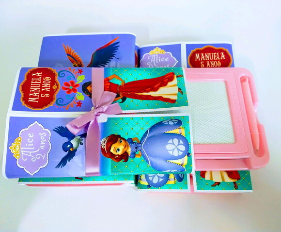 Lousa Mágica Personalizada Princesa Sofia