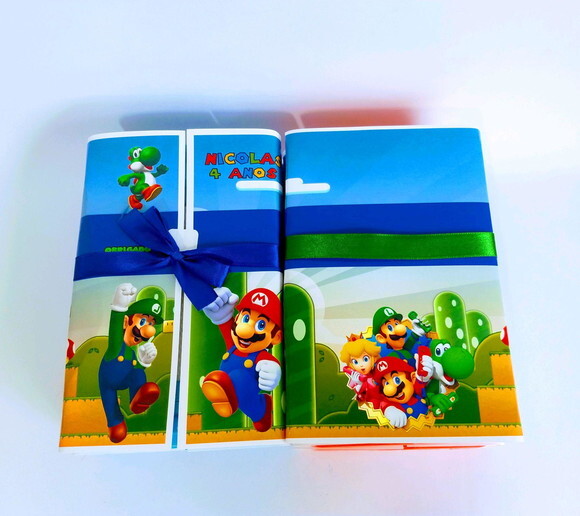 Lousa Mágica Personalizada Super Mário