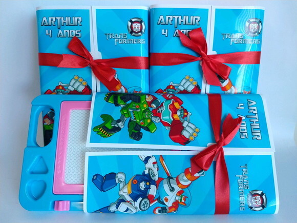 Lousa Mágica Personalizada Transformes
