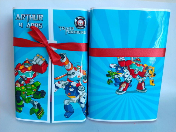 Lousa Mágica Personalizada Transformes