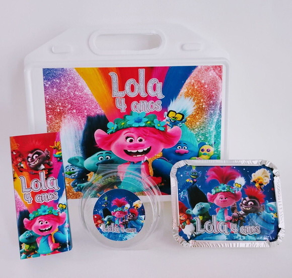 Maleta Festa na Escola Troll