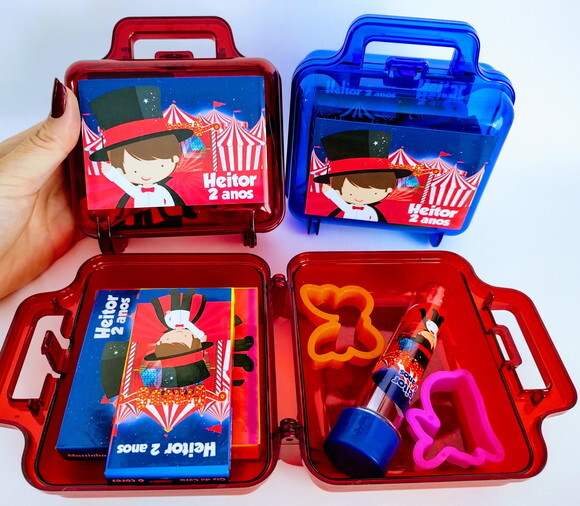 Maletinha Personalizada Circo