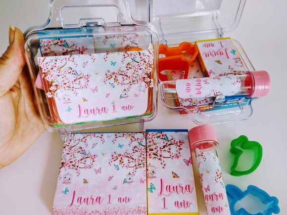 Maletinha Personalizada Jardim