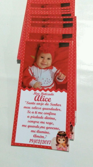 Marca Página Batizado