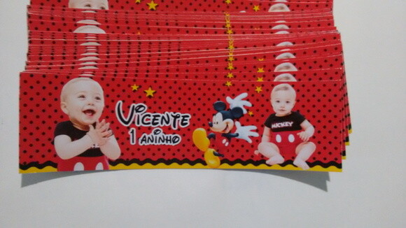 Marca Pagina Personalizado do Mickey