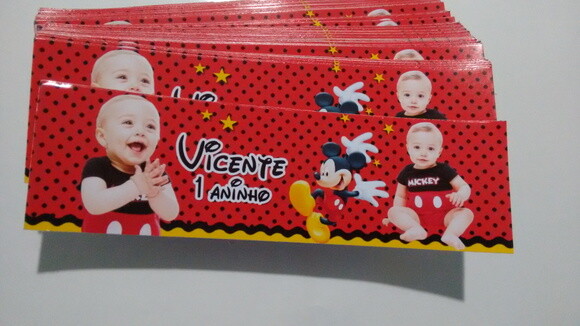 Marca Pagina Personalizado do Mickey