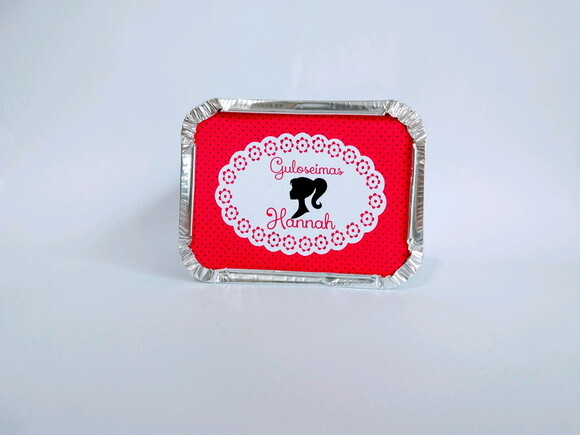 Marmitinha Personalizada Barbie