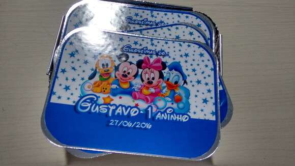 Marmitinha Personalizada Disney Baby
