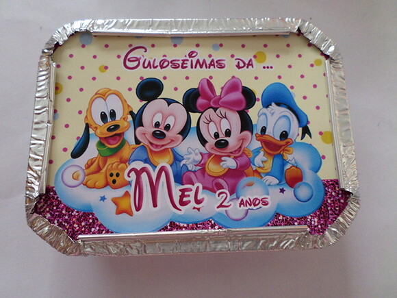 Marmitinha Personalizada Disney Baby