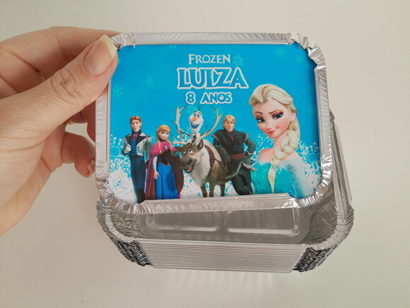 Marmitinha Personalizada Frozen