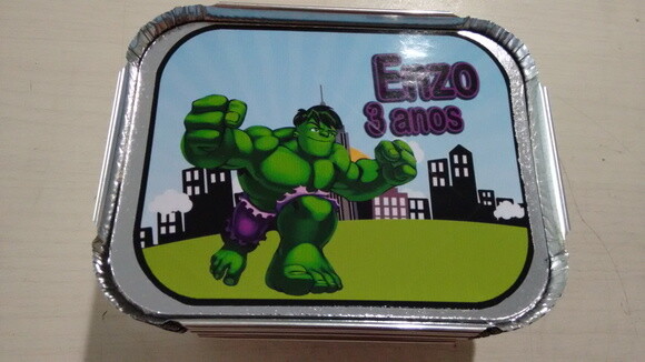 Marmitinha Personalizada Hulk