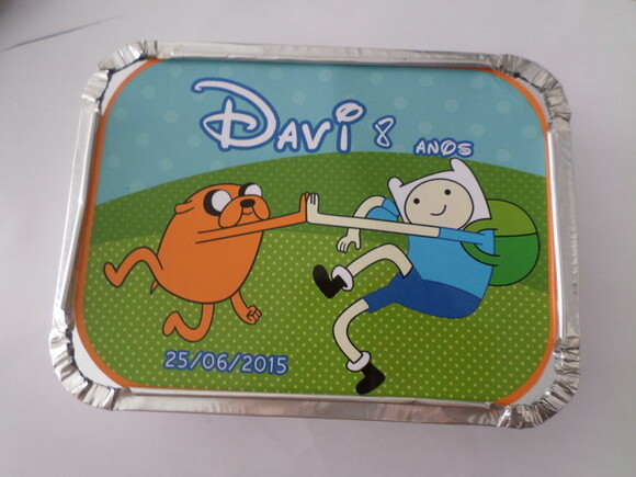 Marmitinha Personalizada Hora de Aventura