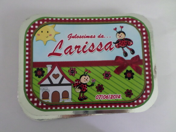 Marmitinha Personalizada Joaninha