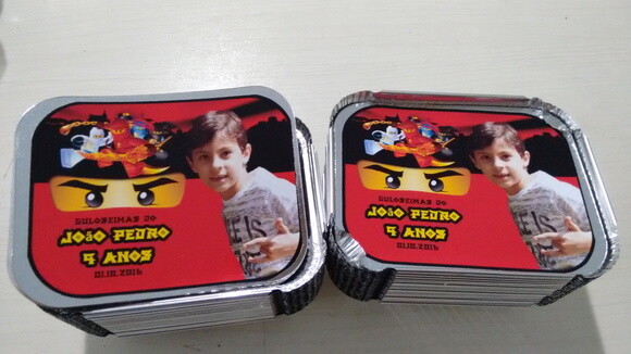 Marmitinha Personalizada Ninjago