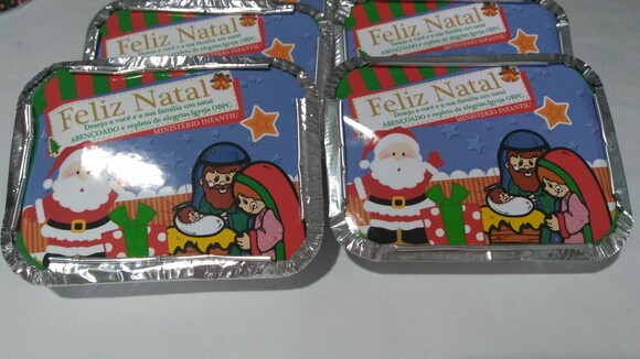 Marmitinha Personalizada para o Natal