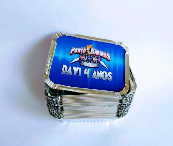 Marmitinha Personalizada Power Rangers