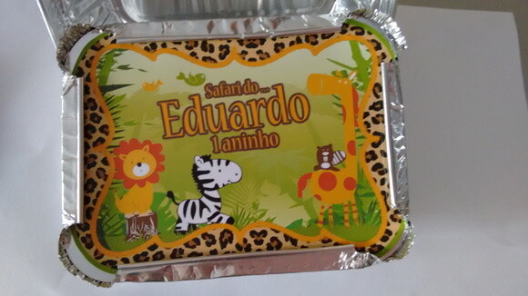 Marmitinha Safari Personalizada