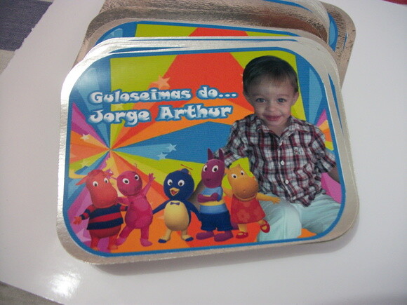 Marmitinhas Personalizadas backyardigans