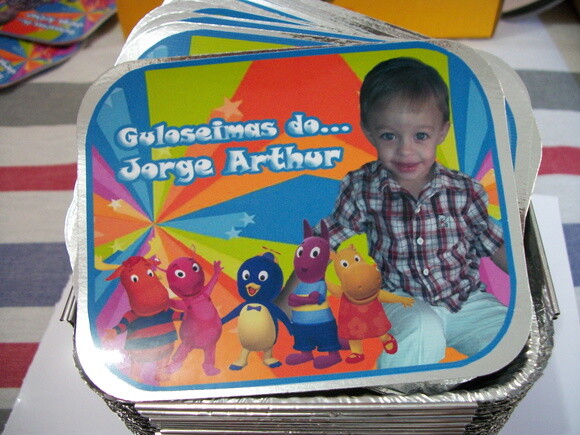 Marmitinhas Personalizadas backyardigans