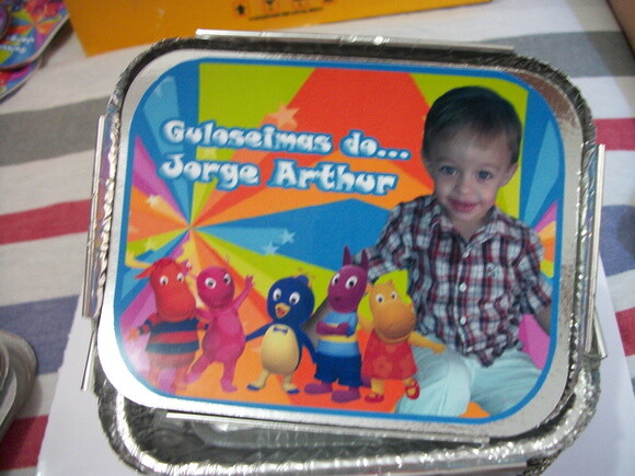 Marmitinhas Personalizadas backyardigans