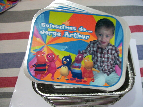 Marmitinhas Personalizadas backyardigans
