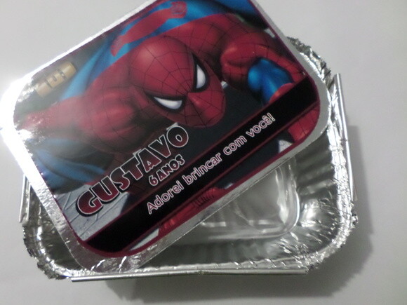 Marmitinhas Personalizadas homem aranha