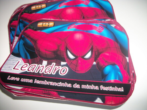 Marmitinhas Personalizadas homem aranha