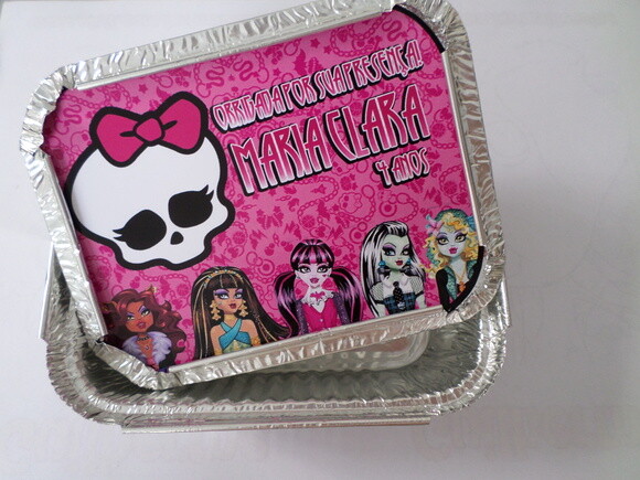 Marmitinhas Personalizadas Monster High