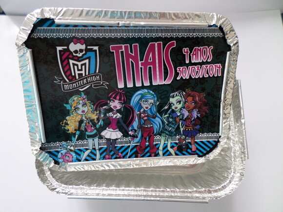 Marmitinhas Personalizadas Monster High