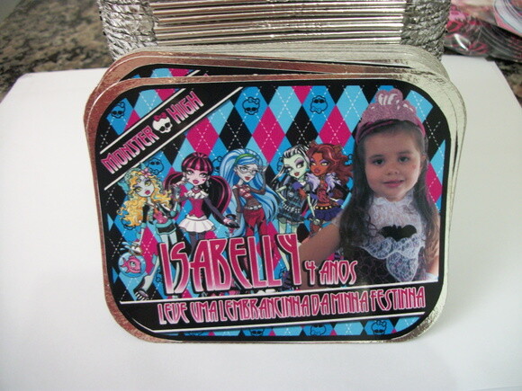 Marmitinhas Personalizadas monter high