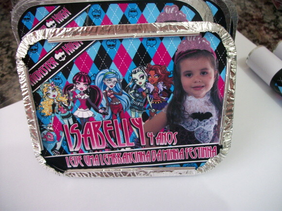 Marmitinhas Personalizadas monter high