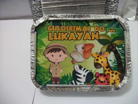 Marmitinhas Personalizadas safari