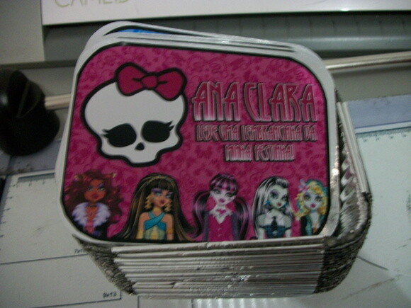Marmitinhas Personalizadas Monter High